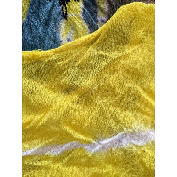 Ocean Breeze Embroider Sun Top Free Size - Picture 3 of 4